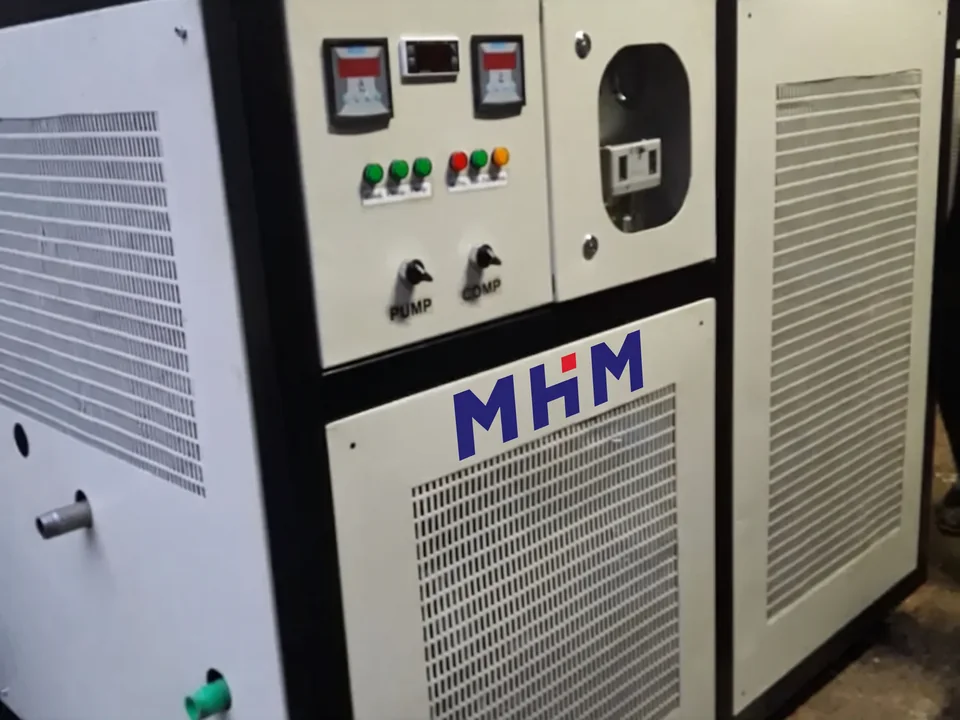 MHM chiller with its control panel